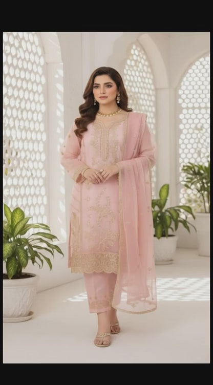 Vintage Pearl Tilla Suit