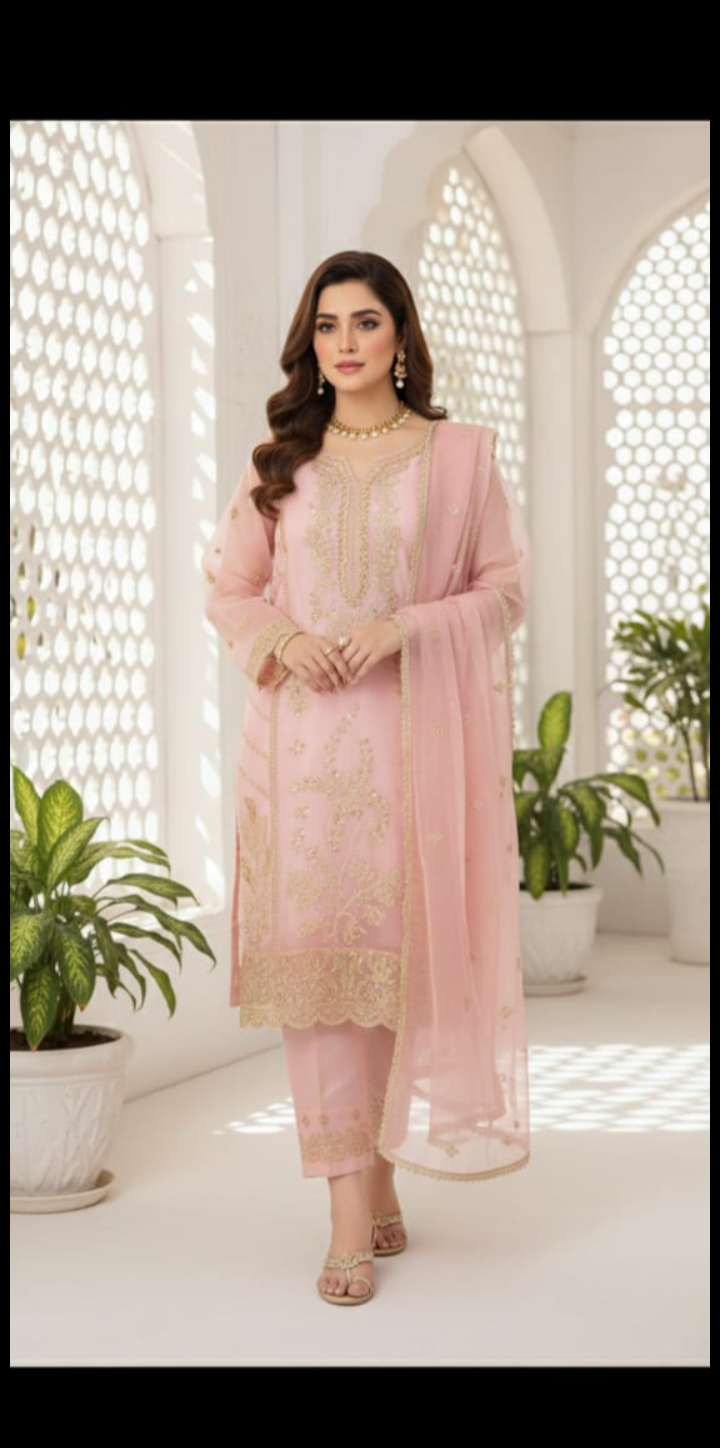 Vintage Pearl Tilla Suit